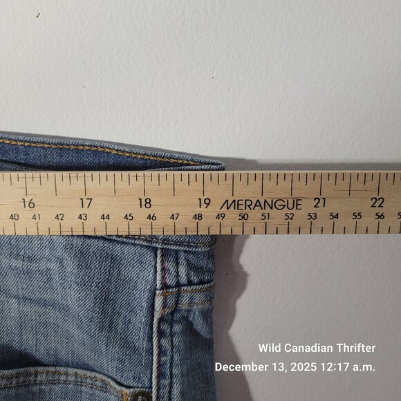 Tommy Hilfiger 36x30 Distressed Light Blue Denim Jeans Cotton - Picture 5 of 6